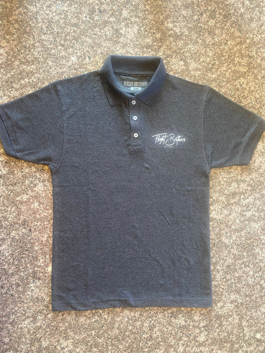 FB Polo Charcoal Heather