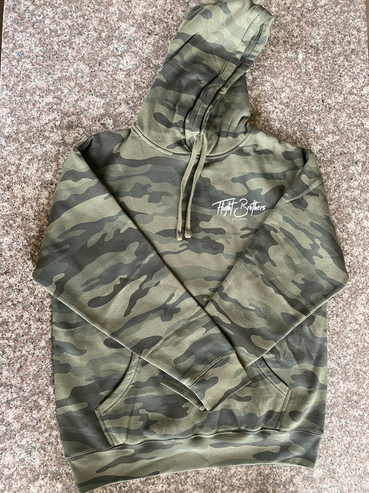 FB Green Camo Hoodie